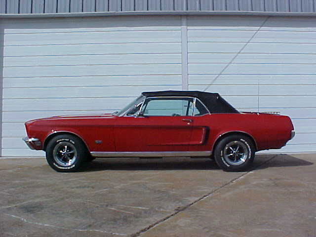 1968 Ford mustang gt coupe for sale #9