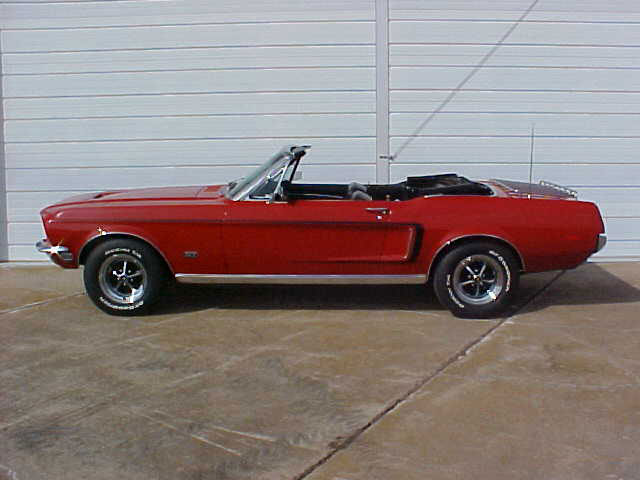 68 Convertible ford mustang sale #7